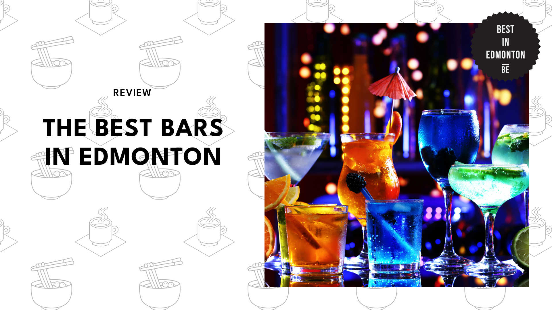 THE BEST BARS IN EDMONTON